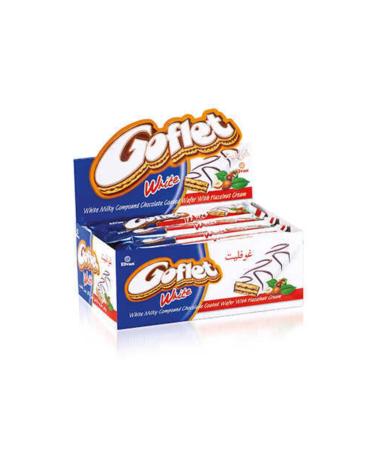 Elvan Wafer White 18 Gr. 24 Pieces (1 Box)