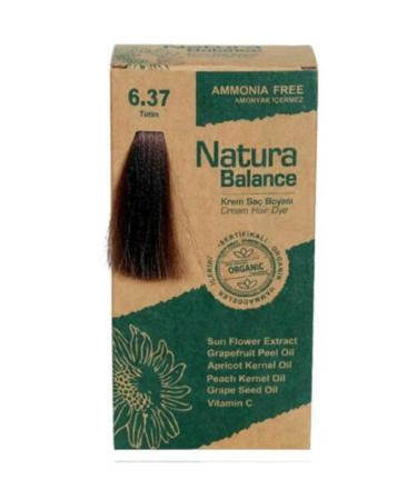 Organic Hair Dye 6.37 Tobacco