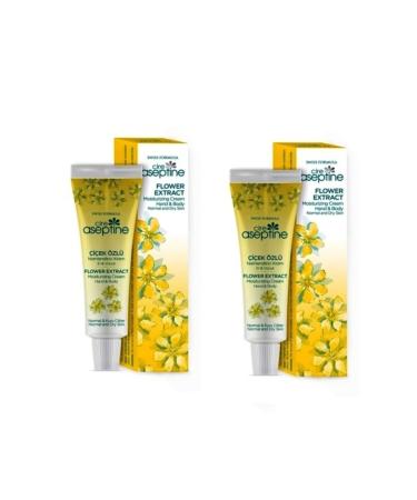 Cire Aseptine Flower Essence Tube Moisturizing Hand and Body Cream 30 ml 2 Pieces