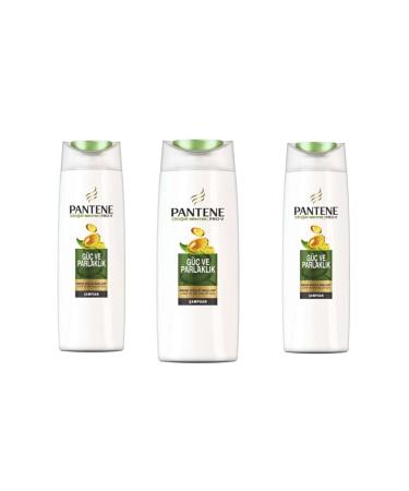 Pantene 3-Plus Shampoo Natural Synthesis Power and Shine 500 Ml X 3