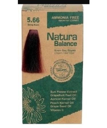 NATURABALANCE Wine Red Organic Hair Dye 5.66