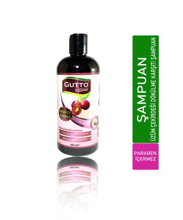 Gutto Grape Seed Anti-Hair Loss Care Shampoo 400ml. Samdepa3120