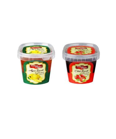 SABIRO LU 800 gr Jam Pls Bucket Strawberry And Quince