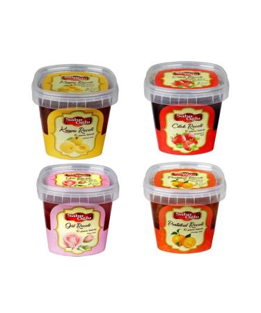 SABIRO LU 800 Gr Jam Pls Bucket Rose-strawberry-orange-apricot