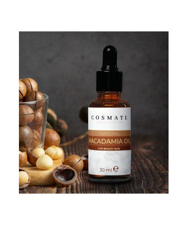 Cosmate Natural Cold Pressed Witch Hazel Macadamia Oil 30 ml