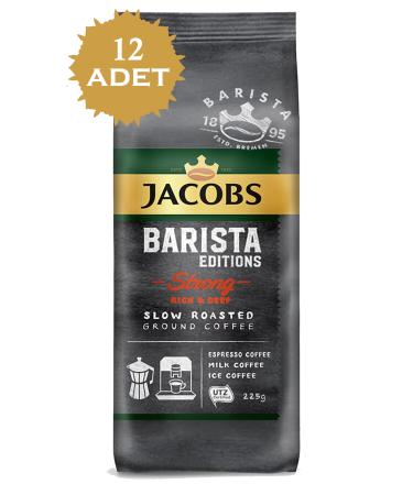 Jacobs Barista Editions Strong Filter Coffee 225 Gr X 12 Pieces