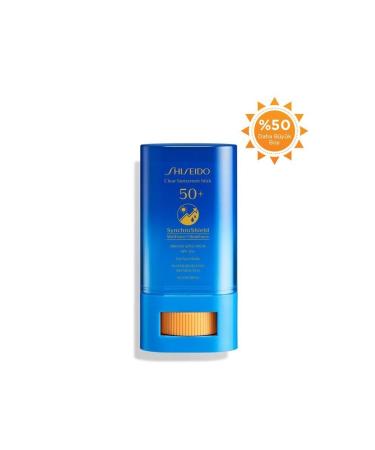 Shiseido Beauty High Sun Protection Transparent Stick - Face & Body (new Formula) 20 Gr - Buy Online on GoSupps.com