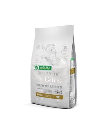 Natures Prodection Natures Protection Adult Lamb Meat Small Breed White Furry Adult Dog Food 1.5 Kg