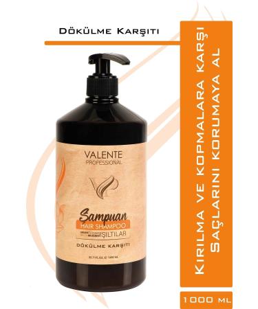 Valente Professional Anti-Hair Loss Shampoo (ARGAN EXTRACT) 1000ml