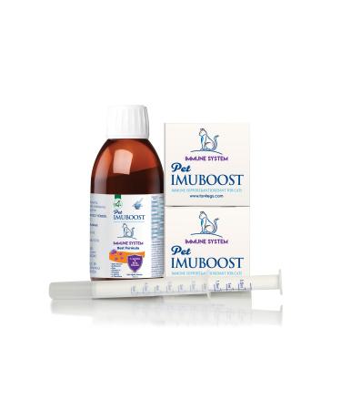 PETIMUBOOST Immune System Stimulating and Strengthening Food Supplement for Cats
