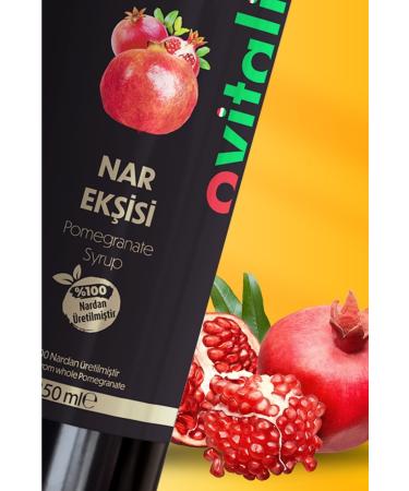 LA TUA SCELTA NATURALE OV TAL A Ovitalia Pure Pomegranate Syrup 340 Gr