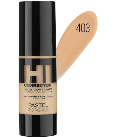 Pastel Profashion Hi Corrector High Coverage Foundation 403