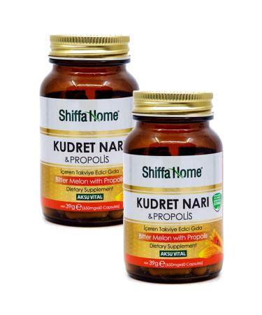 Shiffa Home Bitter Melon Propolis 650 Mg 60 Capsules X 2 Pieces