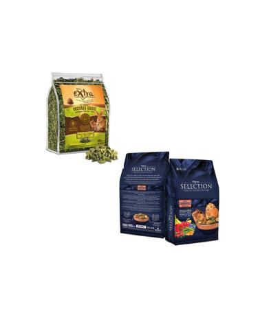 myyem Selection Supplemented Guineapigs Food and Plain Alfalfa Set