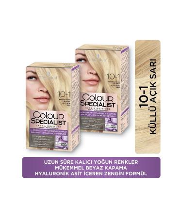 Schwarzkopf Ash Light Blonde 10-1 X 2 Pieces