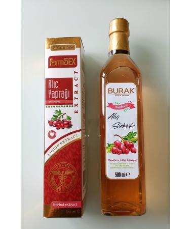 myfarmaex My Farmaex Hawthorn Leaf Extract 250ml + Hawthorn Vinegar 500ml 2li Advantageous Set Nhrrr...