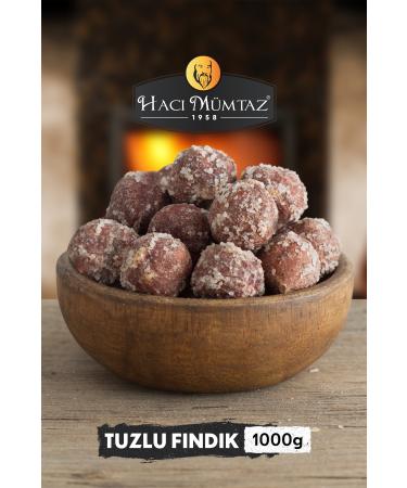 Hac M mtaz 1958 Salted Double Roasted Hazelnuts 1000 gr