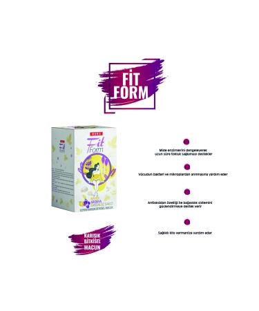 Nurs Fit Form Apricot & Aronia & Sandalose Gum Paste 400 Gr