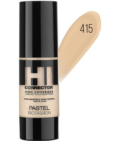 Pastel Hi Corrector High Coverage Liquid Foundation 415