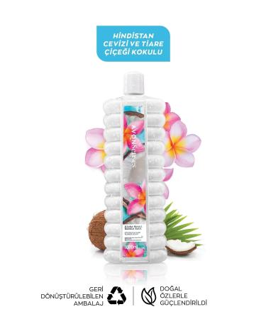 Avon Senses Aloha Monoi Lily Bath Bubble 1 Lt.
