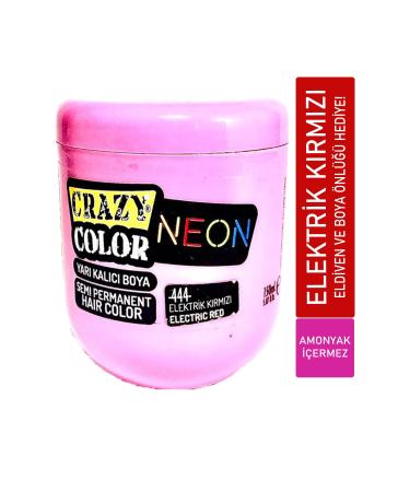 Crazy Color Hair Dye Neon Electric Red Neon1003