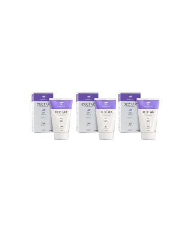 Deotak Soft Cream Deodorant for Sensitive Skin 35 ml Set of 3