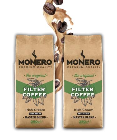 Monero Filter Coffee Irish Cream 250 gr - Pack of 2