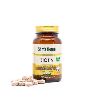 Shiffa Home Aksu Vital Biotin Containing Supplementary Food 60 Tablets 750 mg - Buy Online on GoSupps.com