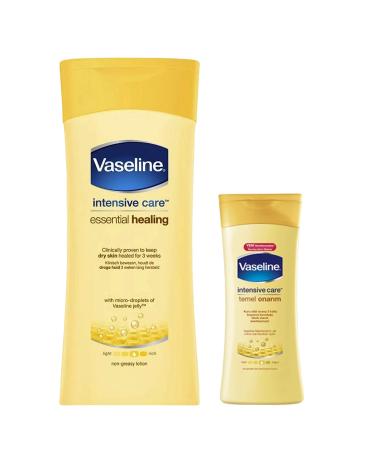 Vaseline Essential Healing Basic Repair Lotion 400 ml - Intensive Care Restore Basic Care 100 ml
