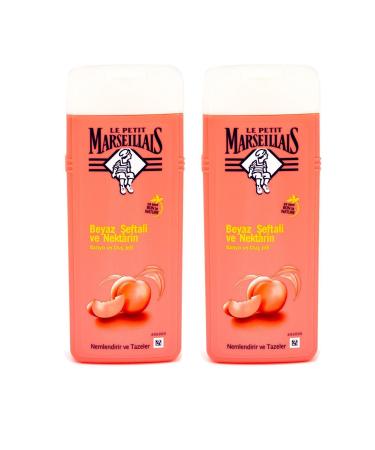 Le Petit Marseillais Shower Gel 400 ml. Peach and Nectarine X 2 Pcs
