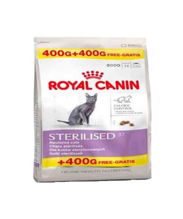 Royal Canin Sterilized Neutered Cat Food 400+400 gr