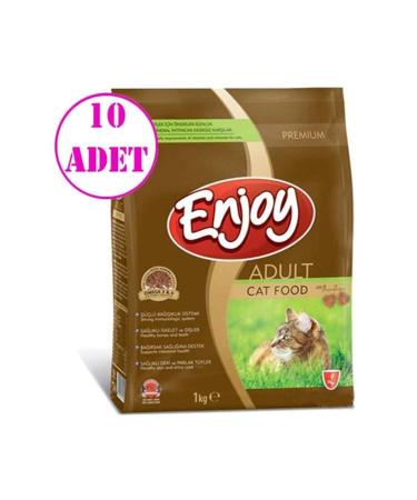 Enjoy Chicken Meat Cat Food 1 Kg 10 Pieces