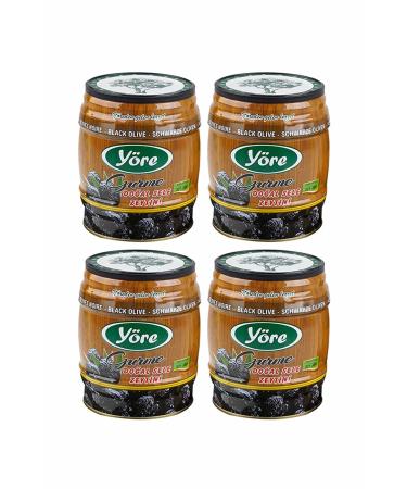 Local Natural Sele Black Olives 750 gr Tin 4-Pack