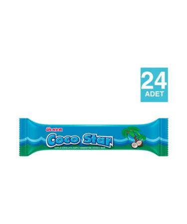  lker Cocostar Coconut Bar 25gr * 24 Pcs. - Buy Online on GoSupps.com
