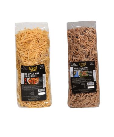 Ezgi Plain Noodles & Whole Wheat Noodles 500 GX 2-Piece Opportunity Set