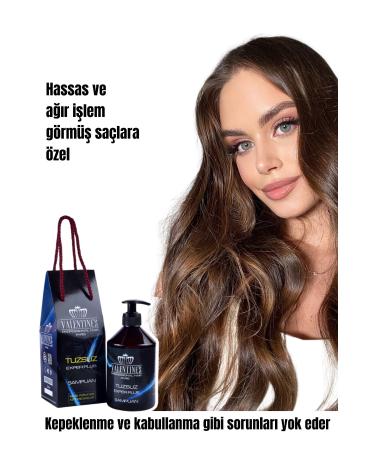 VALENTINES PROFESSIONAL Anti-Dandruff and Scaling Special for Sensitive Hair / Salt-Free Exper Plus Shampoo 2 Pack Deal - Buy Online on GoSupps.com