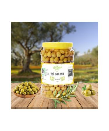 Ehlizade Green Cracked Olives 1.5 kg