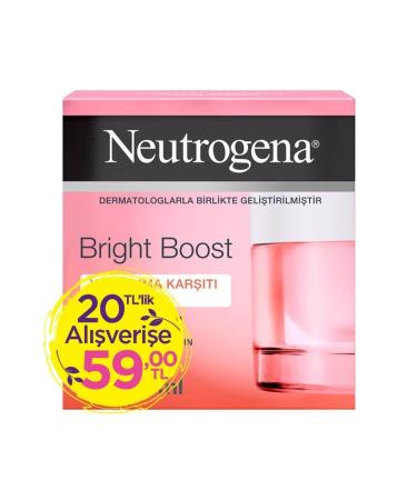 Neutrogena Bright Boost Anti-Aging Gel Cream 50 Ml