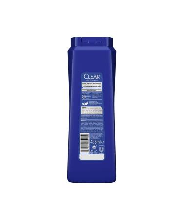 Clear Men Anti-Dandruff Shampoo Cool Sport Menthol 485 ml 3-pack - Buy Online on GoSupps.com