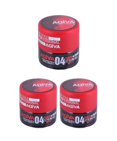 Agiva Hair Styling Gel 04 Red Power Strong 200 ml