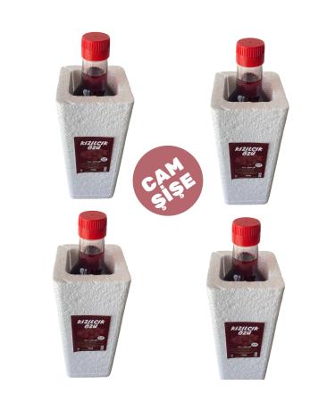 Cranberry Extract Traditional Production Glass Bottle 4x700 gr From Aegean Region - Buy Online on GoSupps.com