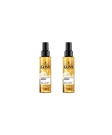 Gliss Schwarzkopf Ultimate Oil Elixir Nourishing Care Serum 100 ml X 2 Pieces