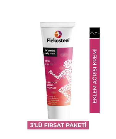 Flekosteel Cream 75ml. 3 Boxes