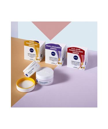 NIVEA Anti-Wrinkle Moisturizing Age 35 Face Care Cream 50ml - Buy Online on GoSupps.com