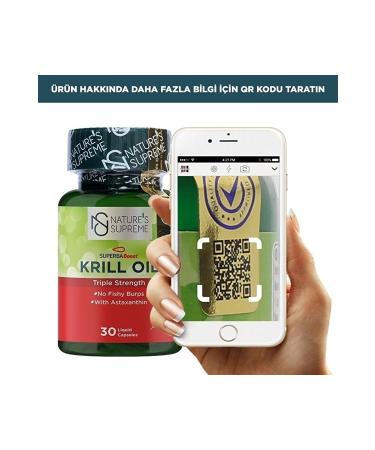 Natures Supreme Krill Oil 30 Capsules - Buy Online on GoSupps.com