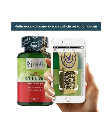 Natures Supreme Krill Oil 60 Capsules - Buy Online on GoSupps.com