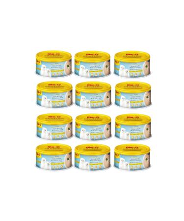 me-o Delite Grain-Free Goat Milk Tuna Paste Kitten Canned Food 80 Gr X 12 Pieces