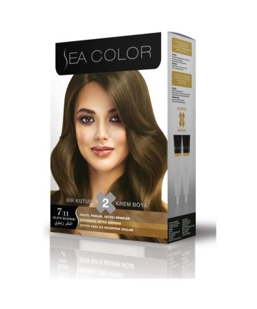Sea Color Seacolor Intense Ash Blonde Hair Dye 7.11