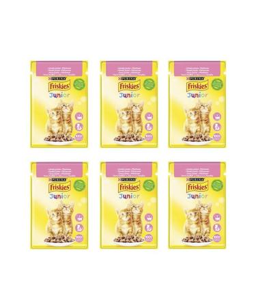 Friskies Friskies Chicken Sauce Wet Kitten Food 85 G X 6 Pieces