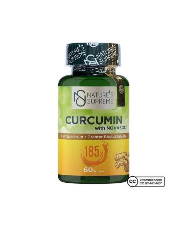 Natures Supreme Curcumin 60 Softgels